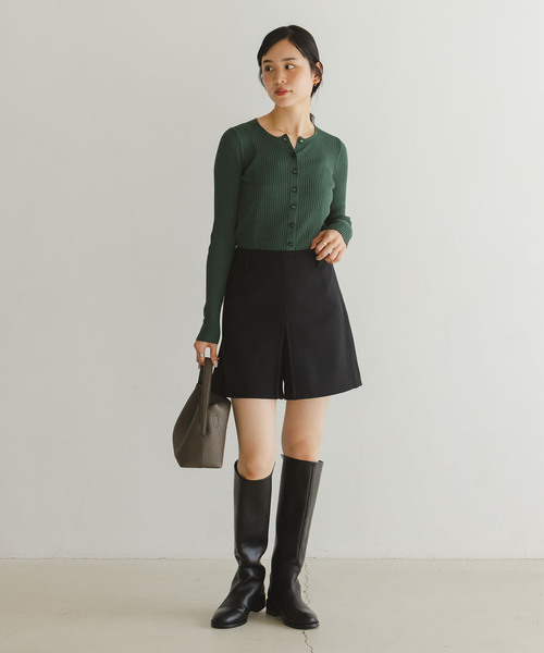 Noble（ノーブル）の「ダブルクロスショートパンツ（その他パンツ・レディース・ブラック/グレー・36/38）」の10枚目の写真