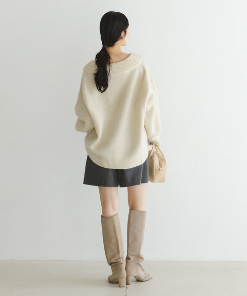 Noble（ノーブル）の「ダブルクロスショートパンツ（その他パンツ・レディース・ブラック/グレー・36/38）」の16枚目の写真