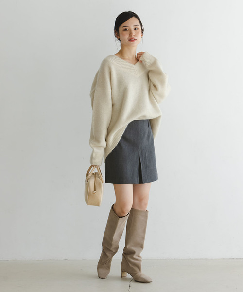 Noble（ノーブル）の「ダブルクロスショートパンツ（その他パンツ・レディース・ブラック/グレー・36/38）」の20枚目の写真