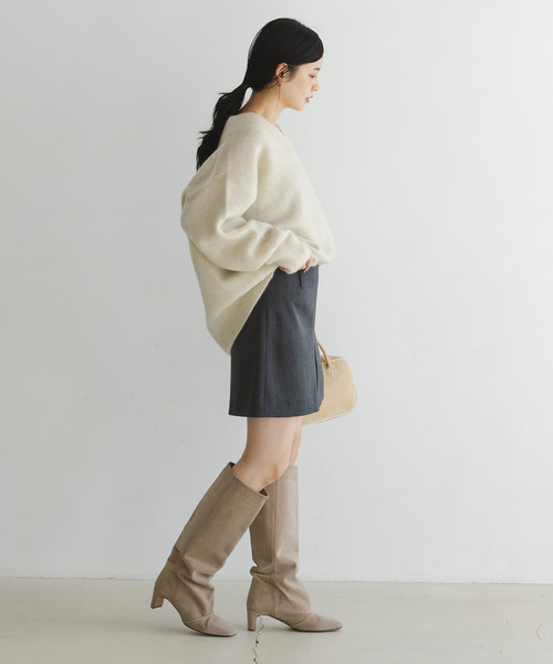 Noble（ノーブル）の「ダブルクロスショートパンツ（その他パンツ・レディース・ブラック/グレー・36/38）」の21枚目の写真