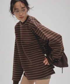 Border Long T-shirts（Tシャツ/カットソー）｜TODAYFUL（トゥデイフル