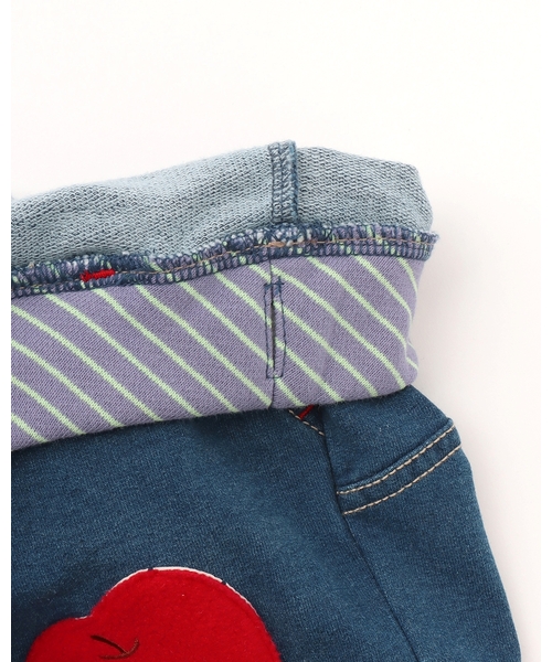 baby cheer(ベイビーチアー)の「りんごパンツ(その他パンツ・キッズ・ネイビー・120cm/110cm/100cm/80cm/90cm)」の4枚目の写真