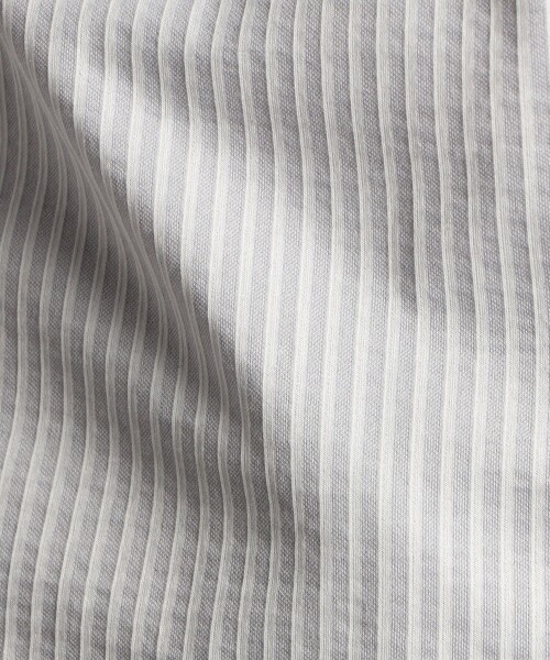 MONSIEUR NICOLE(ムッシュニコル)の「【ex/tra】ジャカードストライプ カッタウェイカラーシャツ(シャツ/ブラウス・メンズ・ライトグレー/ネイビー/グレー/サックスブルー/ブラック・LARGE/MEDIUM/SMALL/X-LARGE)」の18枚目の写真