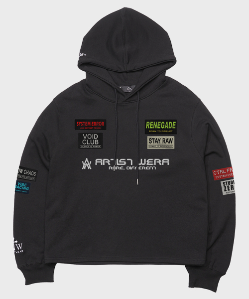 ARTISTWEAR（アーティストウェア）の「[ATW] レネゲードイージーフード（パーカー・レディース・グレー/ブラック・MEDIUM/LARGE/X-LARGE/XX-LARGE）」の8枚目の写真