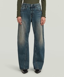 gathered curve denim pants / ギャザーカーブデニムパンツ（デニム