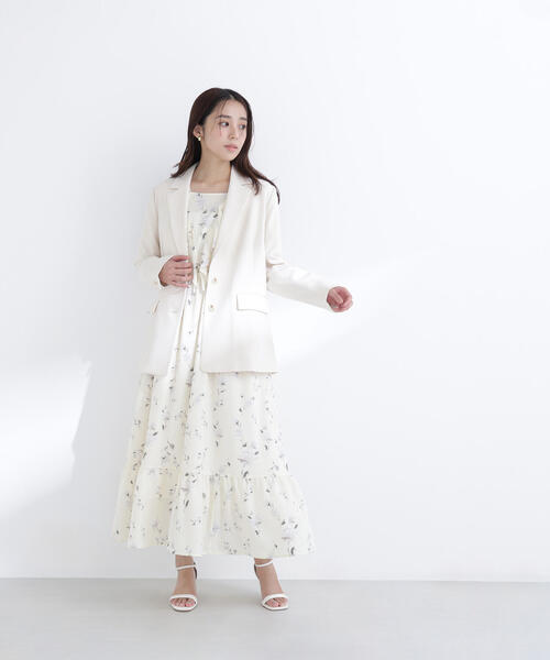 NATURAL BEAUTY BASIC(ナチュラルビューティーベーシック)の「◇ラッフルフラワープリントワンピース(ワンピース・レディース・イエロー系その他/グレー系その他・P/S/MEDIUM)」の19枚目の写真