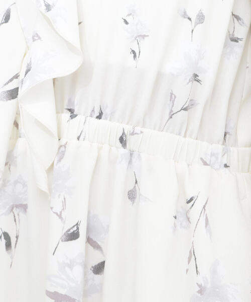 NATURAL BEAUTY BASIC(ナチュラルビューティーベーシック)の「◇ラッフルフラワープリントワンピース(ワンピース・レディース・イエロー系その他/グレー系その他・P/S/MEDIUM)」の22枚目の写真