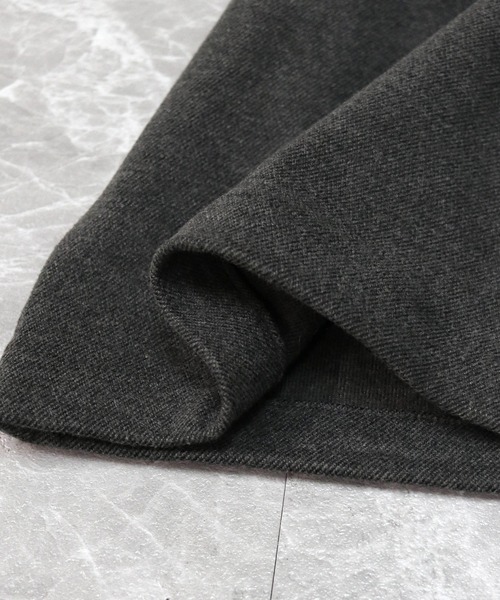 THE CELL.(ザセルドット)の「タックワイドストレッチツイードパンツ PLEATED WIDE STRETCH TWEED PANTS(スラックス・レディース・グレー/ブラック・S/M/L)」の14枚目の写真