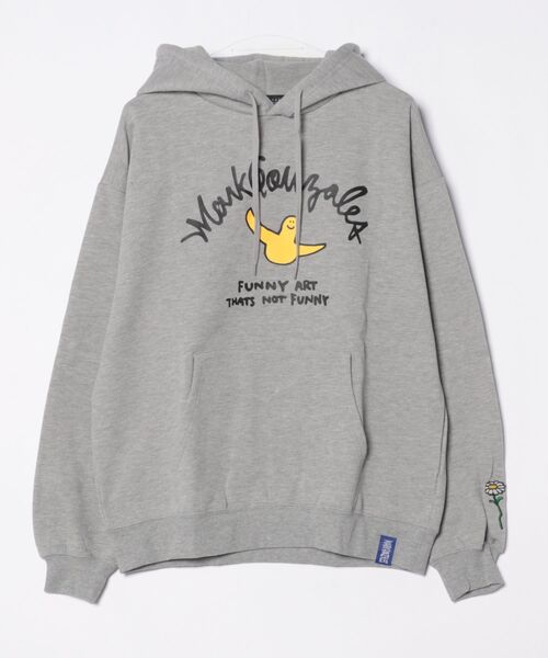 Port（ポート）の「【 Mark Gonzales / マークゴンザレス 】 ゴンバト スウェット パーカー（パーカー・メンズ・杢グレー/ブラック/ホワイト・M/L/XL）」の21枚目の写真