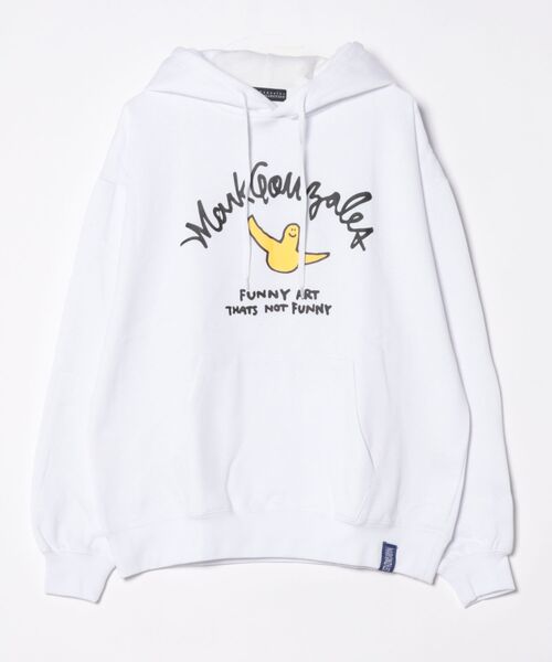 Port（ポート）の「【 Mark Gonzales / マークゴンザレス 】 ゴンバト スウェット パーカー（パーカー・メンズ・杢グレー/ブラック/ホワイト・M/L/XL）」の18枚目の写真