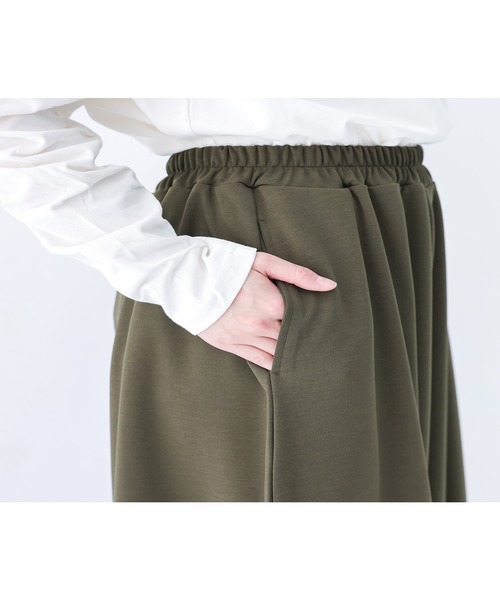 n'OrLABEL(ノアールレーベル)の「ポンチコクーンパンツ(その他パンツ・レディース・カーキ/ブラック・FREE)」の14枚目の写真
