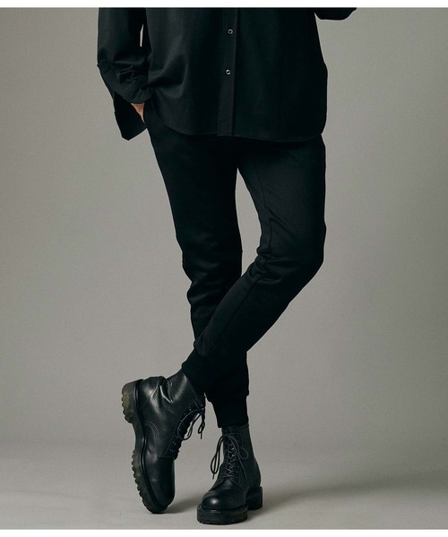 junhashimoto（ジュンハシモト）の「GROSSRICH TRACK PANTS（スウェットパンツ・メンズ・ブラック/ベージュ/カーキ・3/4）」の14枚目の写真