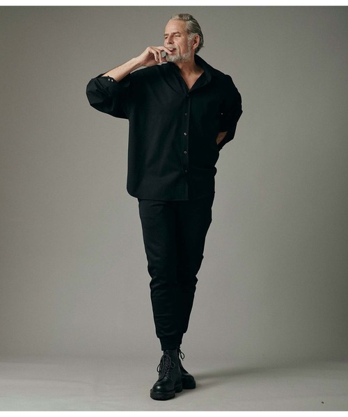 junhashimoto（ジュンハシモト）の「GROSSRICH TRACK PANTS（スウェットパンツ・メンズ・ブラック/ベージュ/カーキ・3/4）」の15枚目の写真