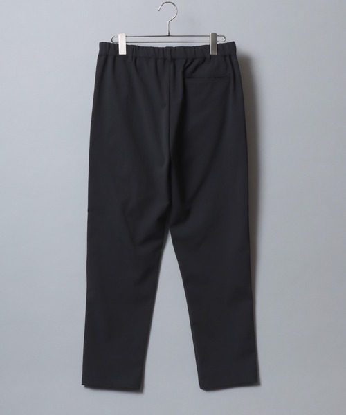 ANPAS(アンパス)の「Quick-Dry Stretch Two-Piece Set (Tailored Jacket + Long Pants)/速乾ストレッチ テーラードジャケット&ロングパンツ スーツ ビジカジ ビジネス オケージョン セレモニー メンズ セットアップ 上下セット(セットアップ・メンズ・ブラック/ベージュ/ネイビー・M/L/XL)」の10枚目の写真