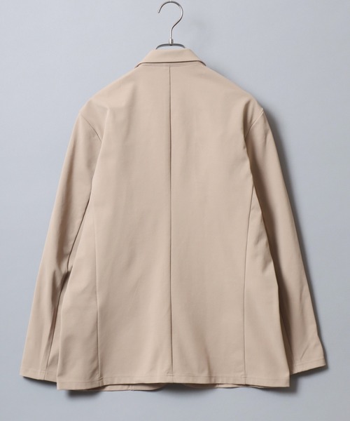 ANPAS(アンパス)の「Quick-Dry Stretch Two-Piece Set (Tailored Jacket + Long Pants)/速乾ストレッチ テーラードジャケット&ロングパンツ スーツ ビジカジ ビジネス オケージョン セレモニー メンズ セットアップ 上下セット(セットアップ・メンズ・ブラック/ベージュ/ネイビー・M/L/XL)」の12枚目の写真