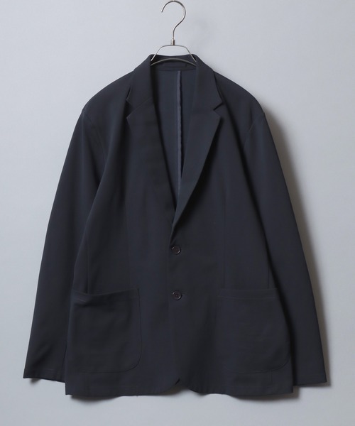 ANPAS(アンパス)の「Quick-Dry Stretch Two-Piece Set (Tailored Jacket + Long Pants)/速乾ストレッチ テーラードジャケット&ロングパンツ スーツ ビジカジ ビジネス オケージョン セレモニー メンズ セットアップ 上下セット(セットアップ・メンズ・ブラック/ベージュ/ネイビー・M/L/XL)」の15枚目の写真