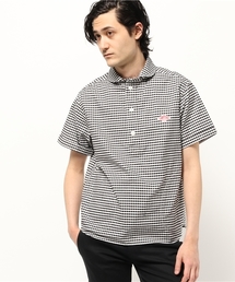 DANTON | DANTON / ギンガム ラウンドS/Sシャツ(シャツ/ブラウス)