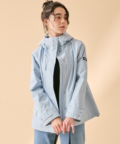 AIGLE(エーグル)の「ゴアテックス 2レイヤー ショートジャケット RP(マウンテンパーカー・レディース・ライトブルー/ホワイト/ダークネイビー・38/36/34/44/40/42)」の13枚目の写真
