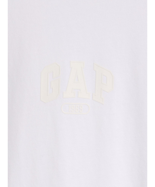 GAP(ギャップ)の「ヘビーウェイト リラックスフィット GAP1969ロゴ クロップドTシャツ(Tシャツ/カットソー・メンズ・ホワイト/イエロー/グリーン/ブルー/ブラック・M/XS/S/L/XL)」の16枚目の写真