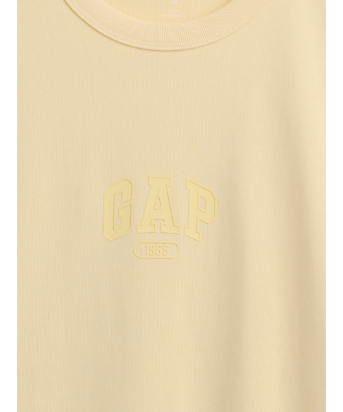 GAP(ギャップ)の「ヘビーウェイト リラックスフィット GAP1969ロゴ クロップドTシャツ(Tシャツ/カットソー・メンズ・ホワイト/イエロー/グリーン/ブルー/ブラック・M/XS/S/L/XL)」の17枚目の写真