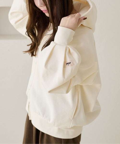 apres jour clair（アプレジュールクレア）の「【apres jour clair】コクーンフーディ（パーカー・レディース・ブラウン系その他/アイボリー/グレー・X-LARGE/フリー）」の11枚目の写真