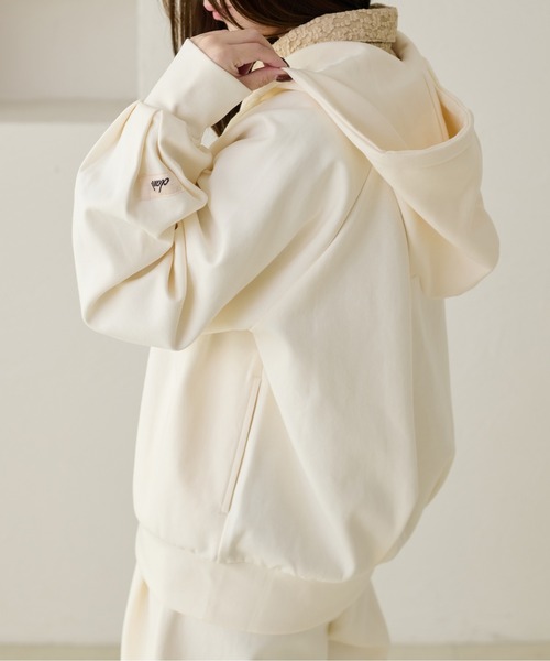 apres jour clair（アプレジュールクレア）の「【apres jour clair】コクーンフーディ（パーカー・レディース・ブラウン系その他/アイボリー/グレー・X-LARGE/フリー）」の13枚目の写真