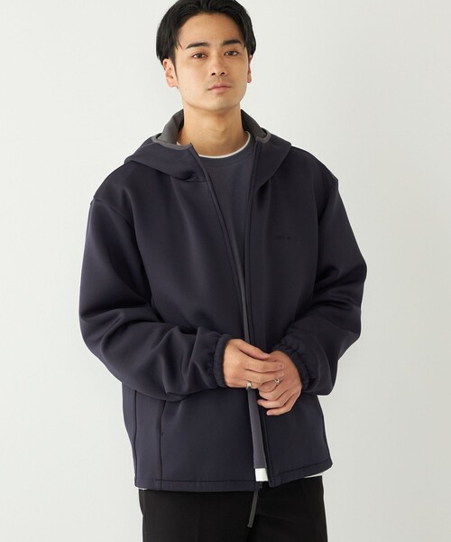 SHIPS Colors(シップス カラーズ)の「SHIPS Colors:〈洗濯機可能〉Wフェイス リバーシブル ジップ パーカー◇(ブルゾン・メンズ・ブラック/ダークグレー・MEDIUM/LARGE/X-LARGE)」の19枚目の写真