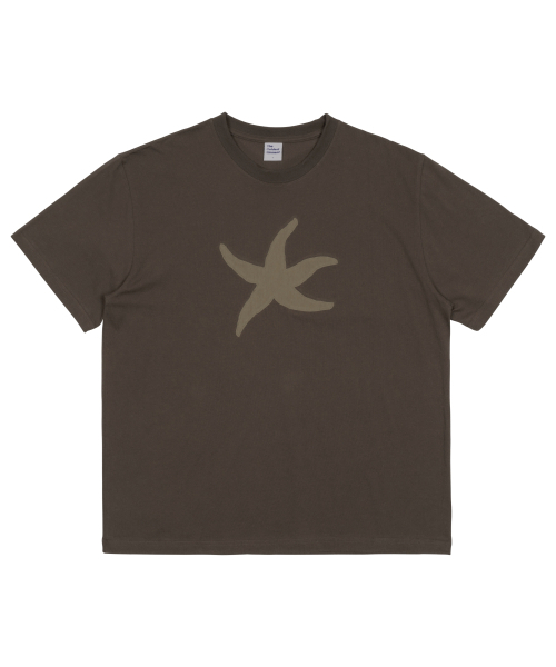 THECOLDESTMOMENT(ザコールデストモーメント)の「TCM vintage starfish T (brown)(Tシャツ/カットソー・レディース・その他・S/M/L)」の1枚目の写真