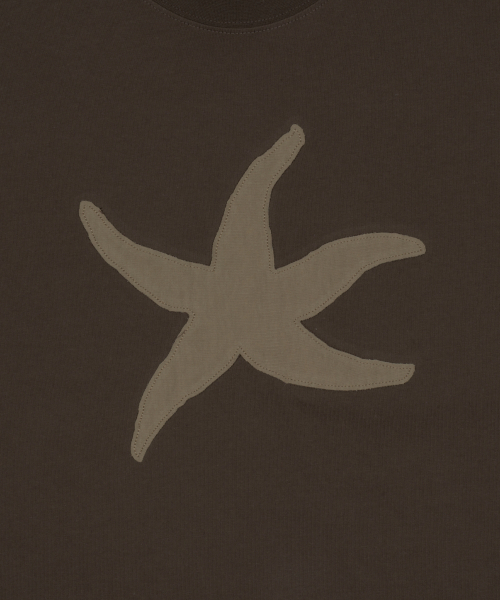 THECOLDESTMOMENT(ザコールデストモーメント)の「TCM vintage starfish T (brown)(Tシャツ/カットソー・レディース・その他・S/M/L)」の7枚目の写真