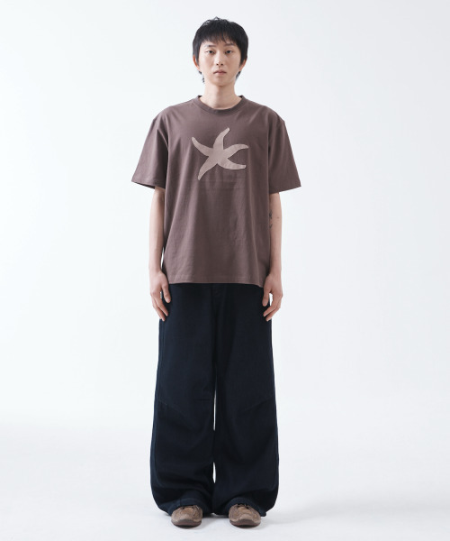 THECOLDESTMOMENT(ザコールデストモーメント)の「TCM vintage starfish T (brown)(Tシャツ/カットソー・レディース・その他・S/M/L)」の3枚目の写真
