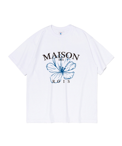 ROIDESROIS(ロワデロワ)の「メゾンフラワー 半袖Tシャツ (ホワイト)(Tシャツ/カットソー・レディース・その他・S/M/L/2XL/XL)」の2枚目の写真