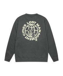 TELESCOPE BEAR SWEATSHIRT charcoal