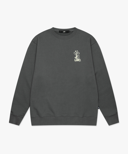 LMCの「TELESCOPE BEAR SWEATSHIRT charcoal（スウェット・レディース・その他・L/S/XL）」の4枚目の写真