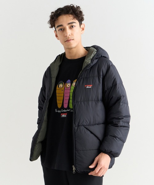 NANGA（ナンガ）の「LIGHT WEIGHT PLAYLAND DOWN JACKET/プレイランド ダウンジャケット（ダウンジャケット/コート・メンズ・ブラック/グリーン/グレー・M/S/XL/L）」の5枚目の写真