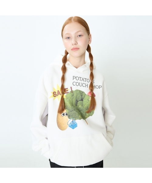 CH POTATO HOODIE (белый)