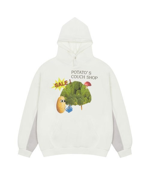 LUVISTRUE（ラヴイズトゥルー）の「CH POTATO HOODIE(WHITE)（パーカー・レディース・その他・FREE）」の2枚目の写真