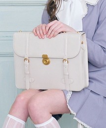 F i.n.t | ベルト使いキーホールサッチェルバッグ/fint フィント(ハンドバッグ)