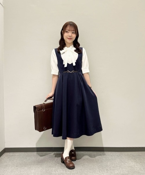 F i.n.t(フィント)の「ベルト使いキーホールサッチェルバッグ/fint フィント(ハンドバッグ・レディース・アイボリー/ブラウン・FREE)」の21枚目の写真