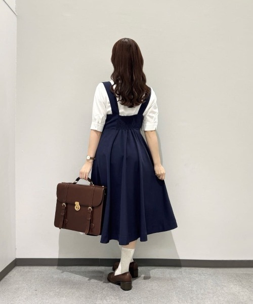 F i.n.t(フィント)の「ベルト使いキーホールサッチェルバッグ/fint フィント(ハンドバッグ・レディース・アイボリー/ブラウン・FREE)」の22枚目の写真