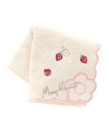 MARK'S（マークス）の「MARY QUANT タオルハンカチ <イチゴ スカラップ>（ハンカチ/ハンドタオル）」