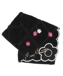 MARY QUANT（マリークワント）の「MARY QUANT タオルハンカチ <イチゴ スカラップ>（ハンカチ/ハンドタオル）」