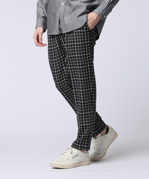 Psycho Bunny（サイコバニー）の「ポケットバニー チェックパンツ（スラックス・メンズ・ダークグレー・X-LARGE/LARGE/MEDIUM）」の2枚目の写真