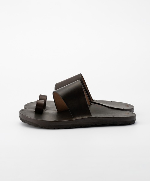 JUTTA NEUMANN(ユッタ ヌーマン)の「JUTTA NEUMANN / “MENS ALICE” サンダル(サンダル・メンズ・ブラウン/ブラック・7/10/9/8)」の2枚目の写真