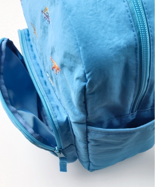 Kids Foret(キッズフォーレ)の「ユニコーン・リボン・働く車・恐竜刺繍リュック(バックパック/リュック・キッズ・ブルー/ネイビー/ラベンダー/ピンク・L/M)」の13枚目の写真