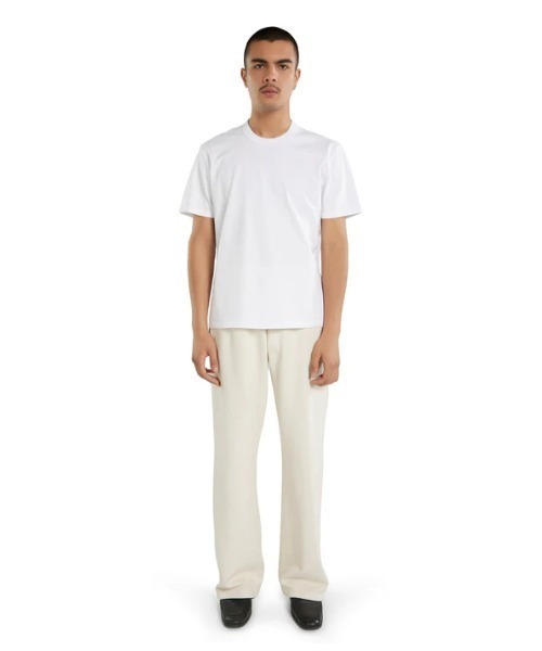 LES TIEN(レスティエン)の「LES TIEN BINDED NECK TEE (HV-2082)(Tシャツ/カットソー・メンズ・ブラック/ブラック系その他2/ホワイト・LARGE/MEDIUM/SMALL)」の6枚目の写真