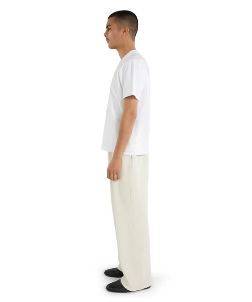 LES TIEN(レスティエン)の「LES TIEN BINDED NECK TEE (HV-2082)(Tシャツ/カットソー・メンズ・ブラック/ブラック系その他2/ホワイト・LARGE/MEDIUM/SMALL)」の7枚目の写真