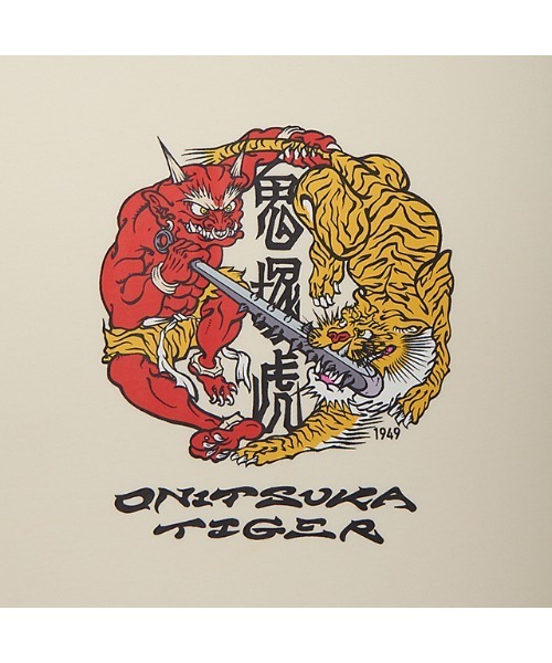 Onitsuka Tiger（オニツカタイガー）の「GRAPHIC TEE / グラフィックティー（Tシャツ/カットソー・レディース・オフホワイト・M/S/XS/XL/L）」の3枚目の写真