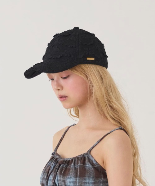 kaorinomori（カオリノモリ）の「kaorinomori  フィオキャップ / カオリノモリ（キャップ・レディース・ブラック/ホワイト/ピンク・FREE）」の11枚目の写真