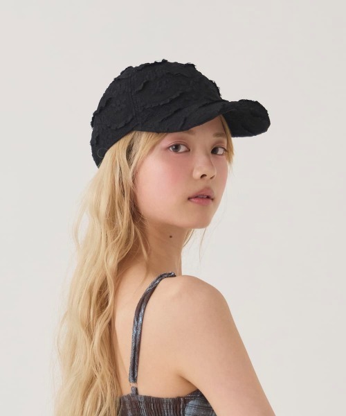 kaorinomori（カオリノモリ）の「kaorinomori  フィオキャップ / カオリノモリ（キャップ・レディース・ブラック/ホワイト/ピンク・FREE）」の12枚目の写真