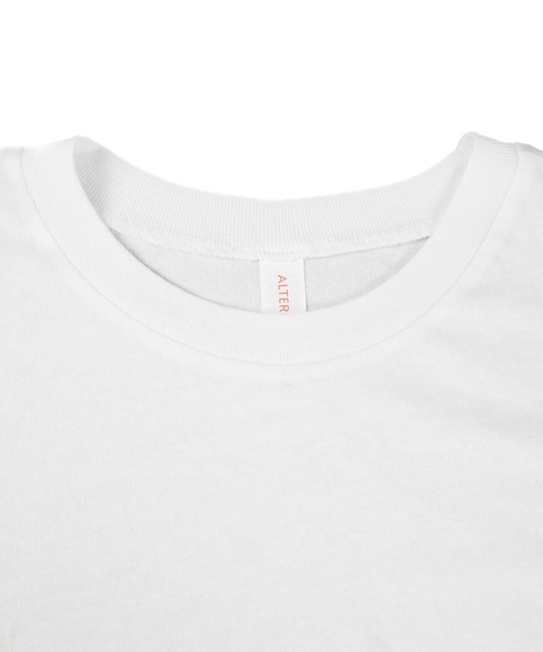 alternative（オルタナティブ）の「【T16】【ALTERNATIVE/オルタナティブ】VINTAGE JERSEY HEADLINER CROP TEE A-5114（Tシャツ/カットソー・レディース・ホワイト/ブラック/グレー/ピンク・SMALL/MEDIUM/LARGE）」の5枚目の写真